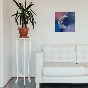 I love you to the moon and back canvas